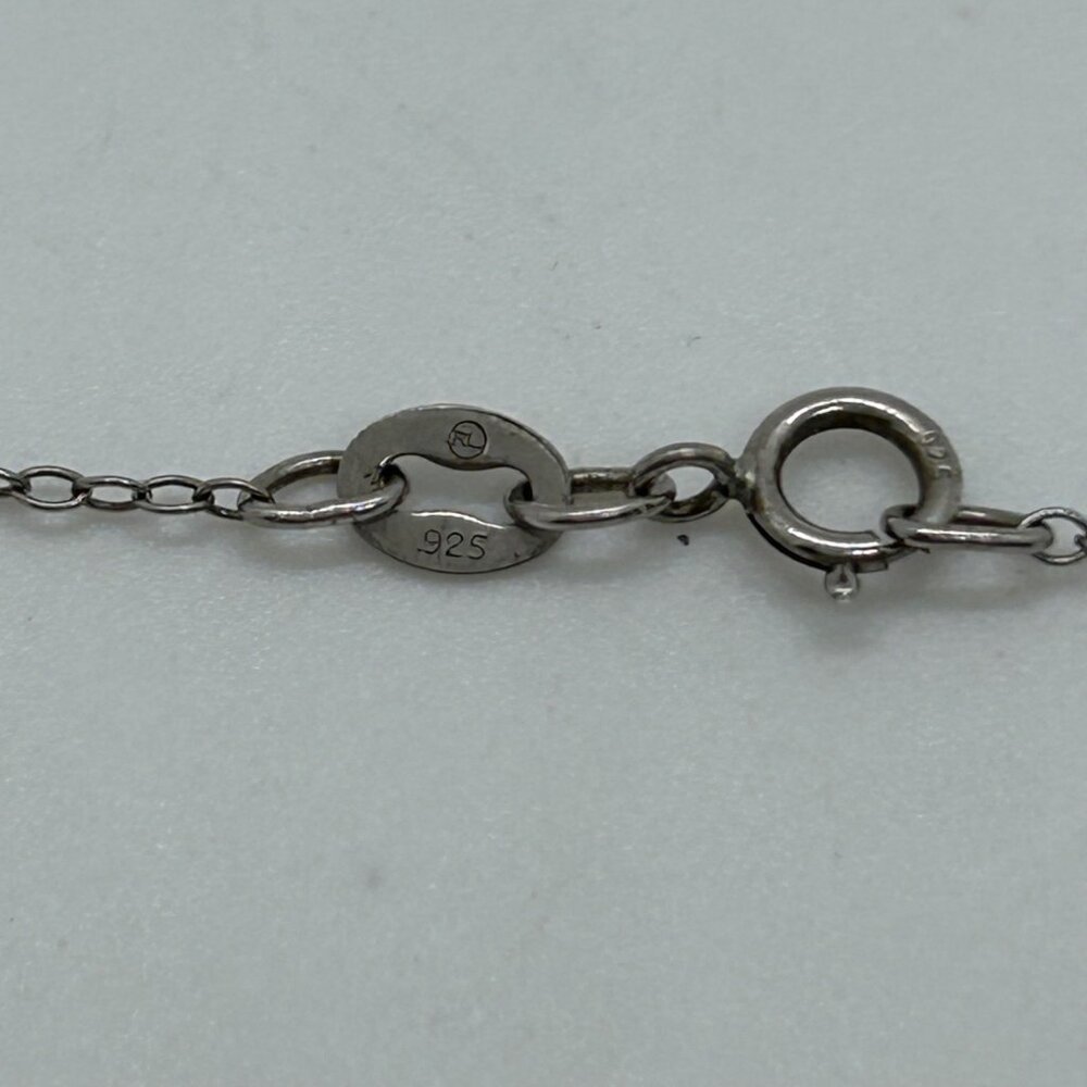 925 Sterling Silver Lotus Blossom Pendant Necklace Dainty Spiritual Minimalist - Picture 10 of 15